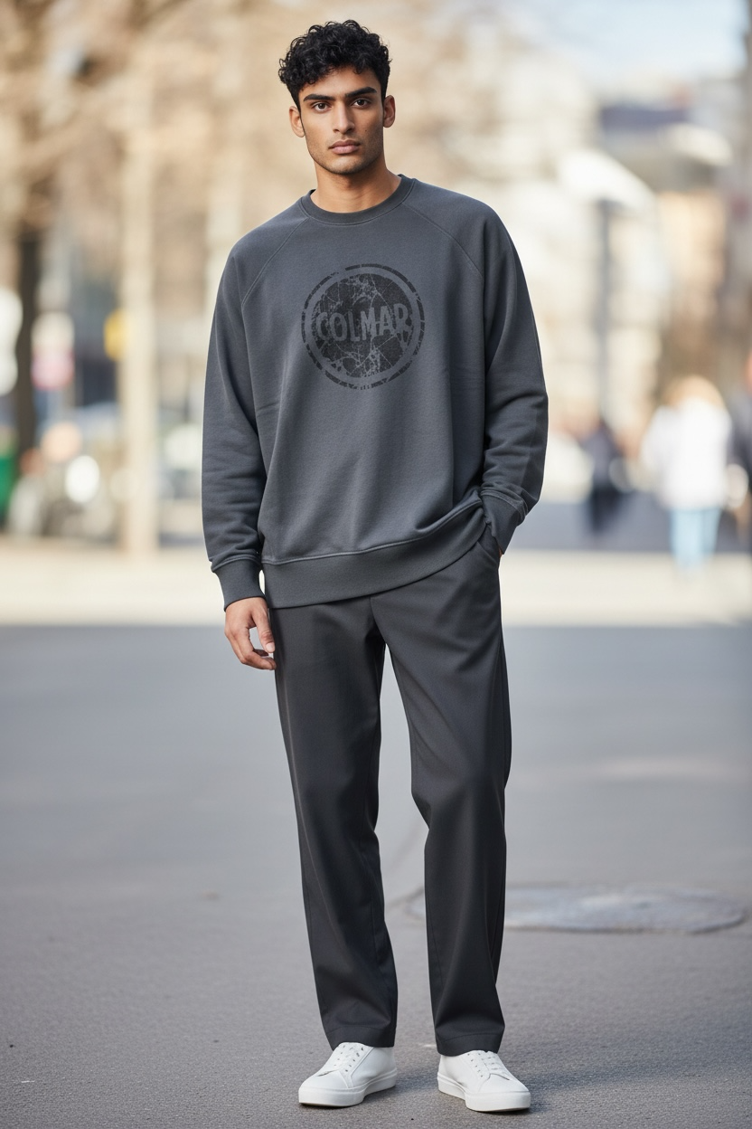 Felpa Colmar girocollo